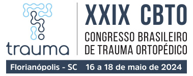 XXIX CBTO - Congresso Brasileiro de Trauma OrtopÃ©dico - 16 a 18 de maio de 2024 | Gramado - RS